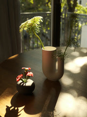 Tuba Vase White