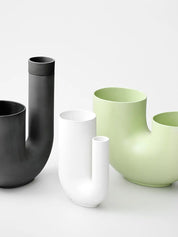 Tuba Vase White