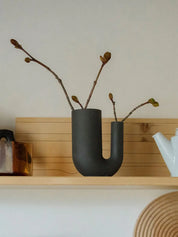 Tuba Vase White