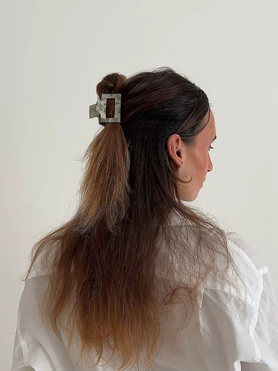 Josefin Clip Moor Green