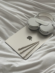 Twisted Hairpin Beige Swirl