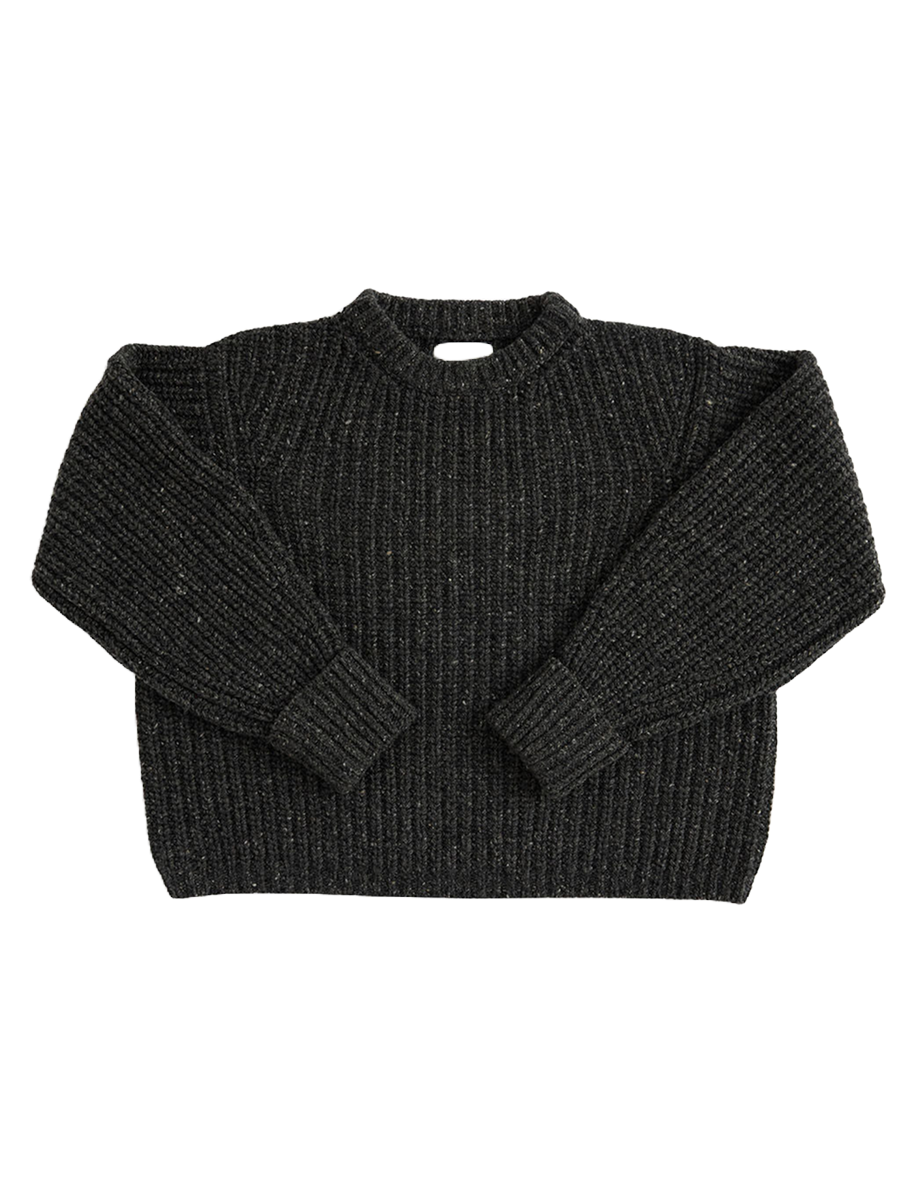 Chunky Lowe Sweater Charcoal