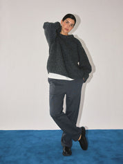 Chunky Lowe Sweater Charcoal
