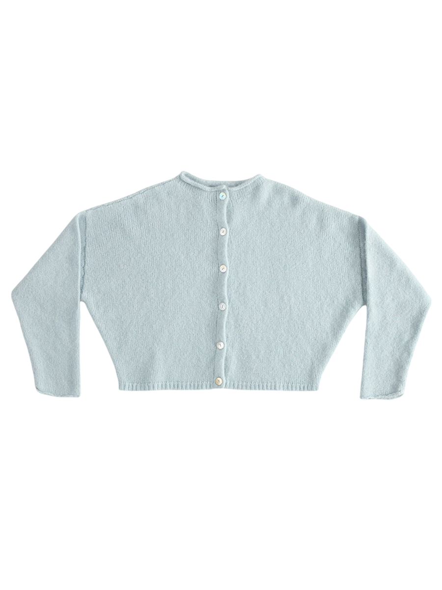Brushed Oversized Peri Sky