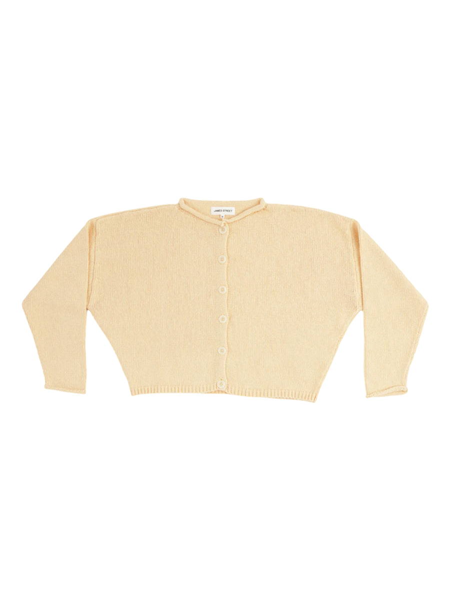 Oversized Peri Cardigan Faded Butter