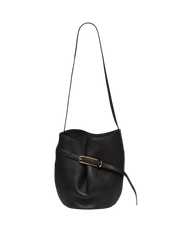 Belted Bucket Bag Black