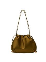 Charm Pouch Satin Green