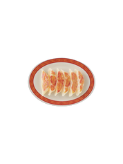 Miniature Magnet Gyoza White