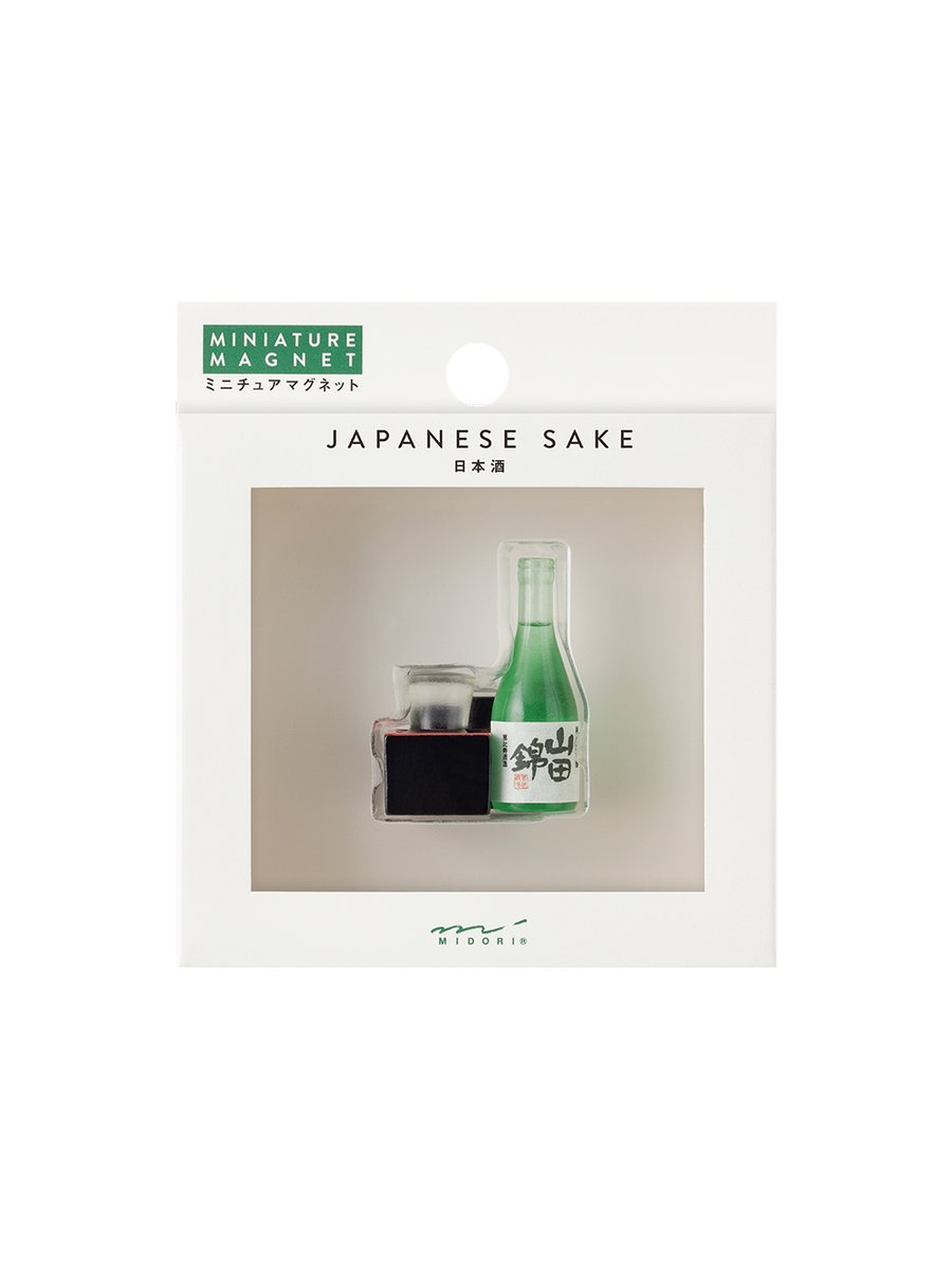 Miniature Magnet Japanese Sake