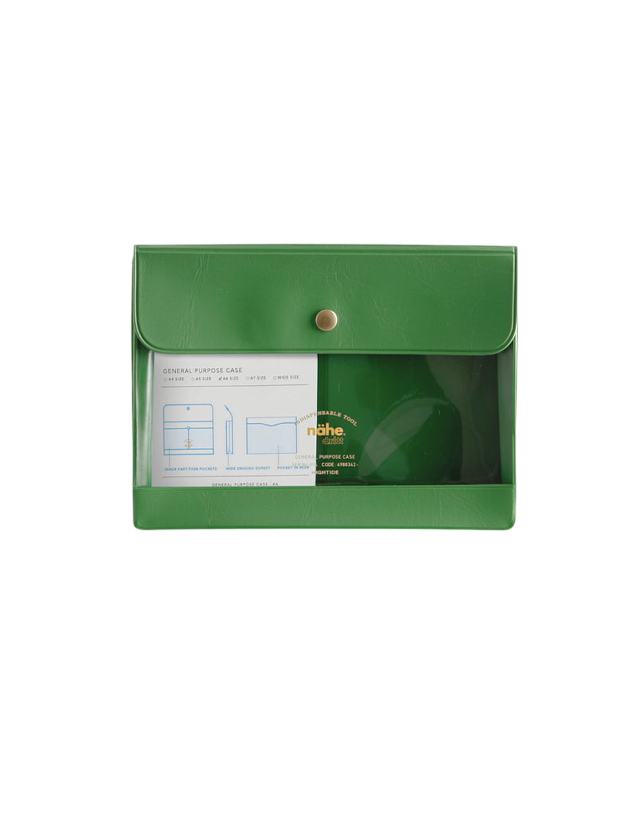 General Purpose Case A6 Green