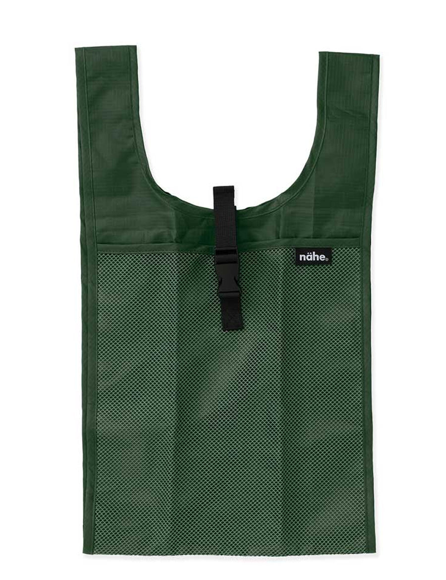 Nähe Shopper in Grün Detailbild