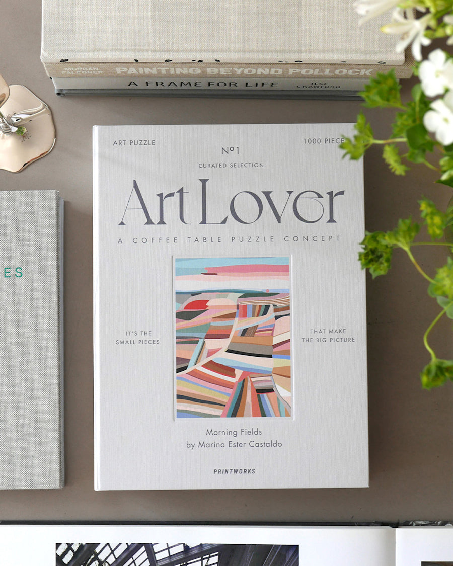 Printworks Puzzle Art Lover Morning Fields Moodbild Wohnzimmertisch