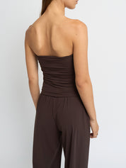 Tenno Walnut Suede Slip-Ins