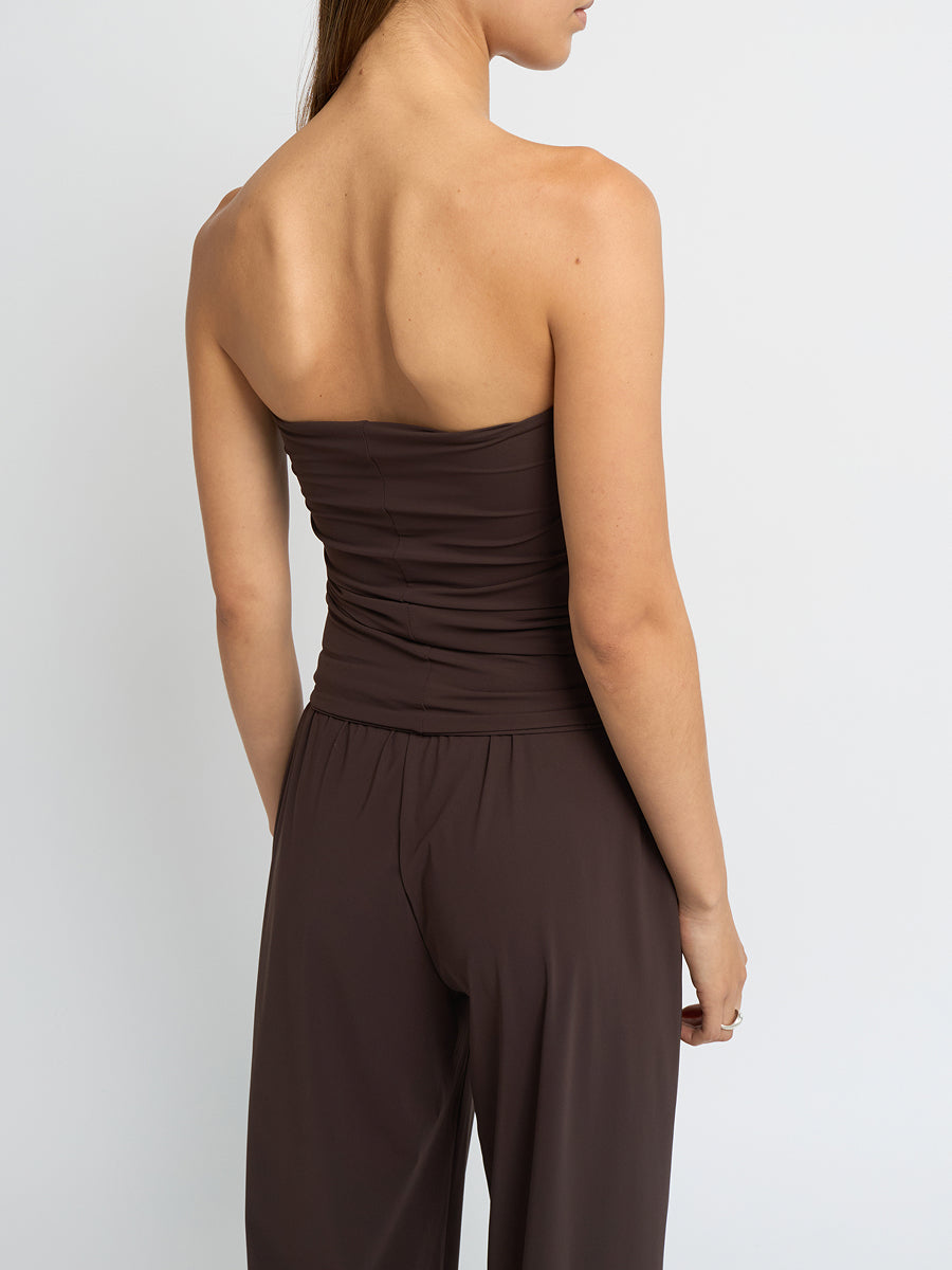 Tenno Walnut Suede Slip-Ins