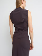 Tenno Walnut Suede Slip-Ins