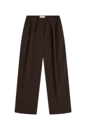 Relaxed Pleat Pants - Bark