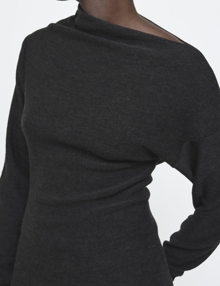 Reyem-Knitted-Asymmetric-Long-Sleeve-Dress-Grey-Melange-021.png