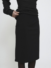 Knitted Asymmetric Long Sleeve Top