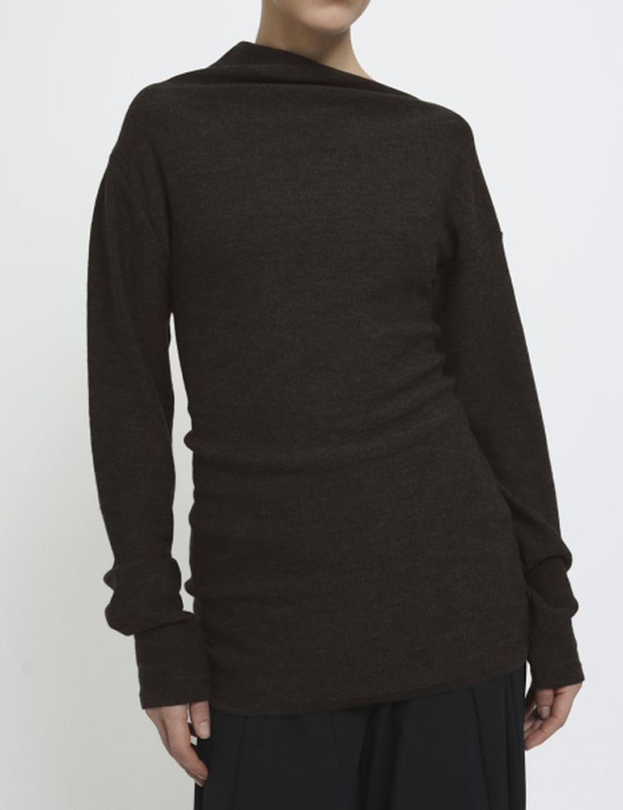Reyem-Knitted-Asymmetric-Long-Sleeve-Top-Brown-Melange-Portrait.png