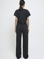 Wide Fit Pants Charcoal