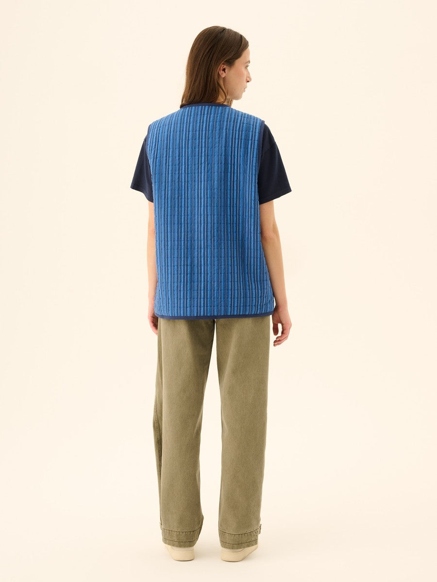 Weste Cady Padded Stripe