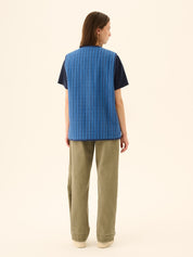Weste Cady Padded Stripe