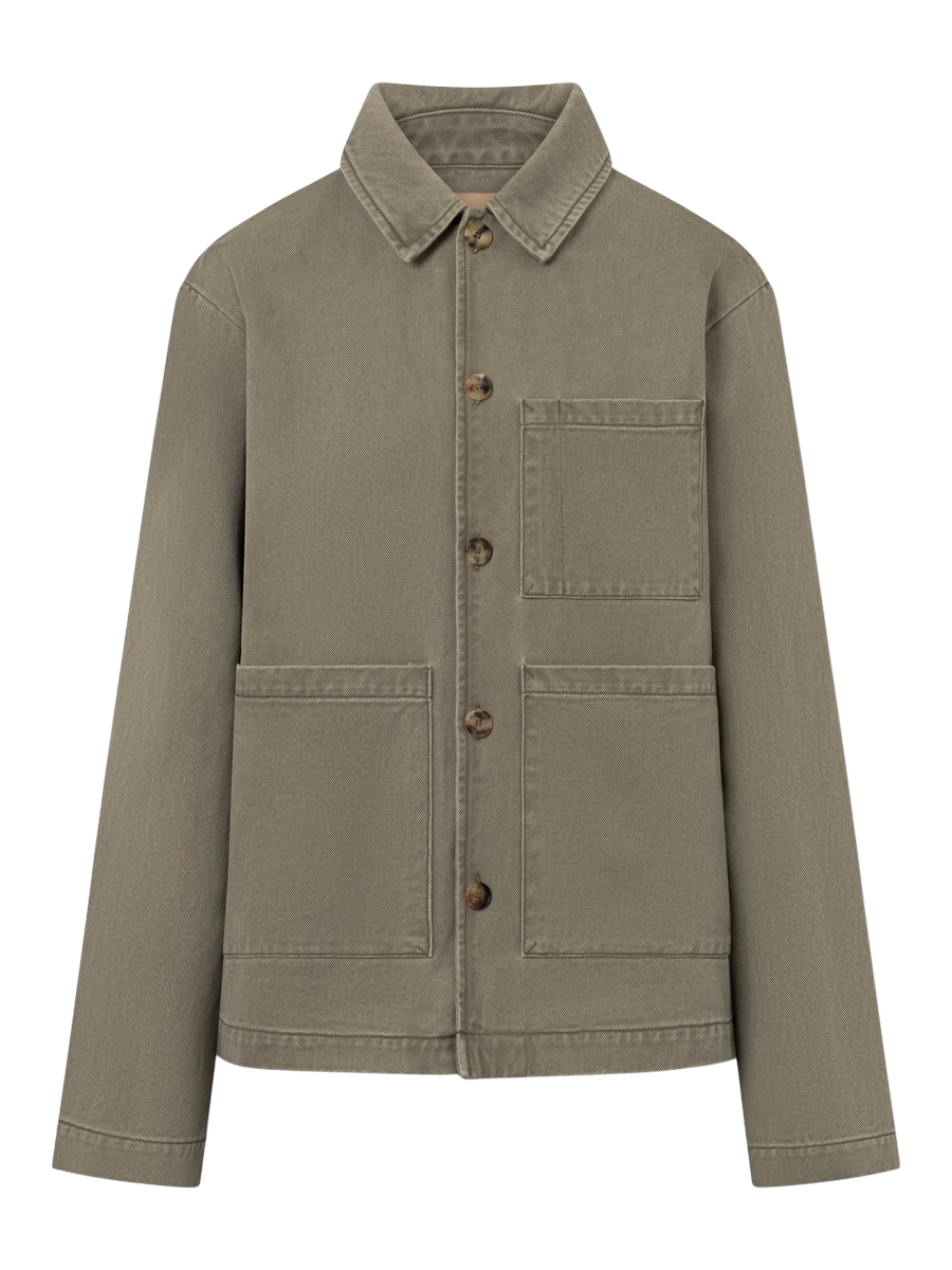 Jacke Cameron Faded Twill Sage Green