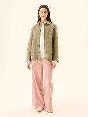 Jacke Cameron Faded Twill Sage Green