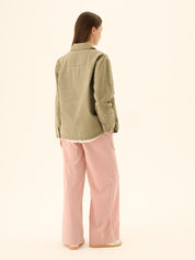 Jacke Cameron Faded Twill Sage Green