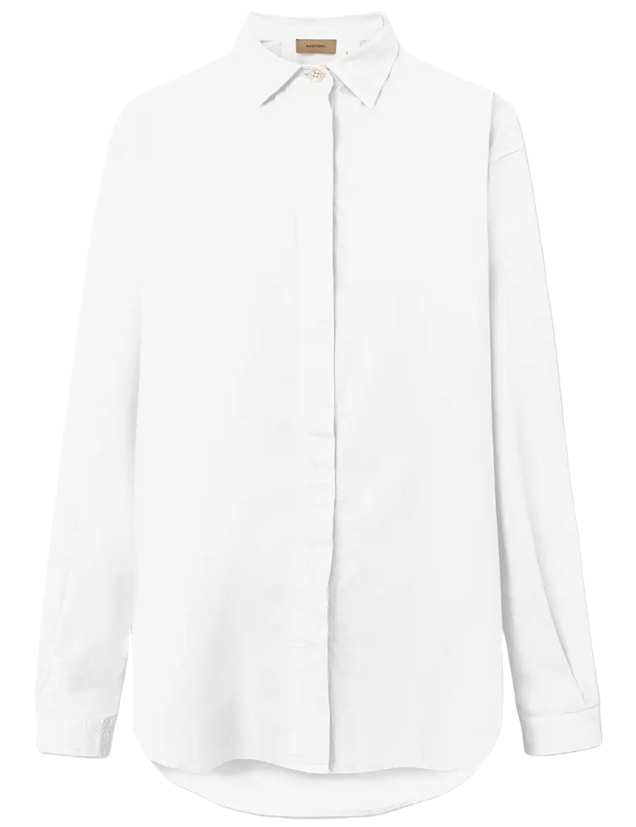 Rue de Tokyo Shelby Hemd Weiß Produktfoto Frontansicht