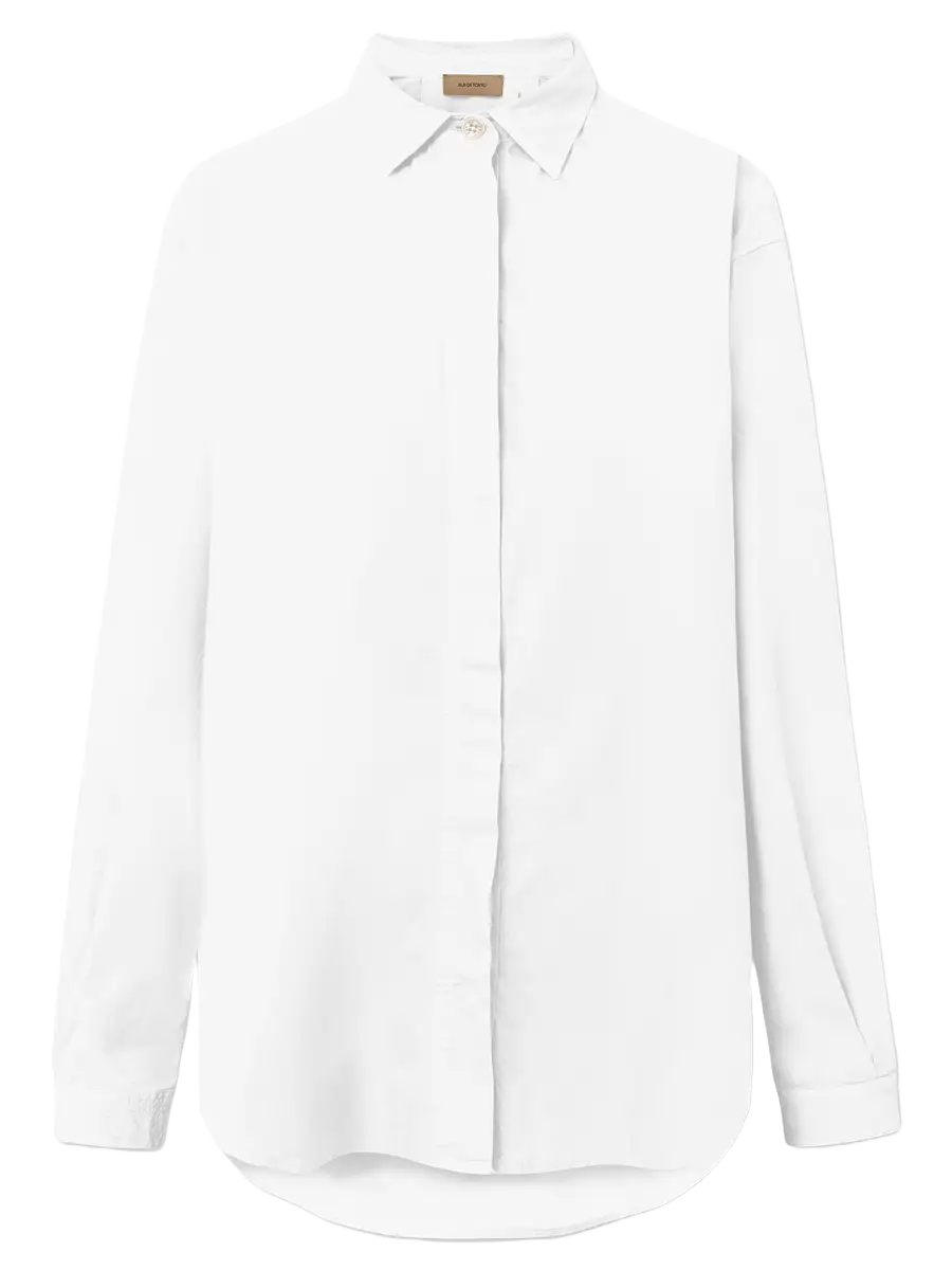 Rue de Tokyo Shelby Hemd Weiß Produktfoto Frontansicht