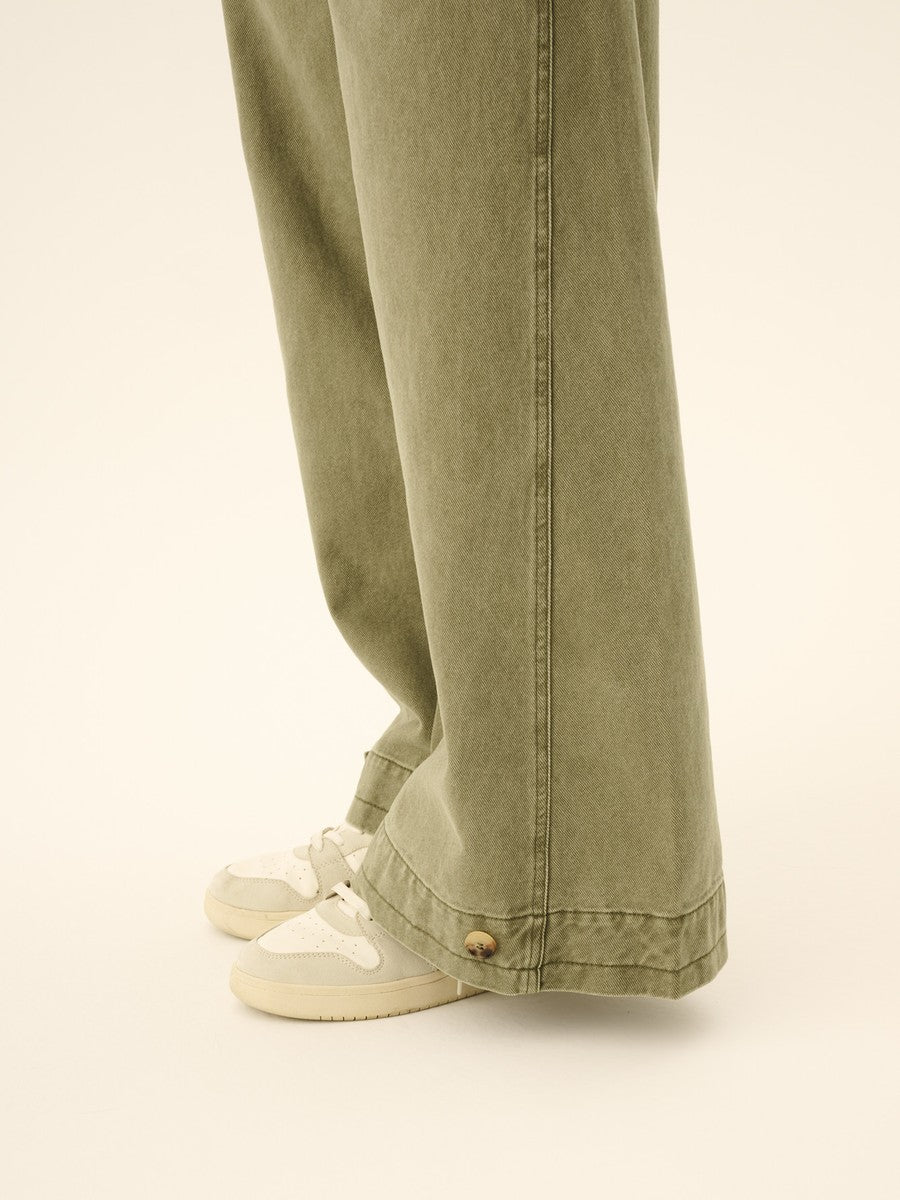 Hose Patsy Faded Twill Sage Green