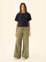 Hose Patsy Faded Twill Sage Green