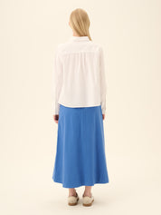 Bluse Sylina Organic Garment Dyed Poplin