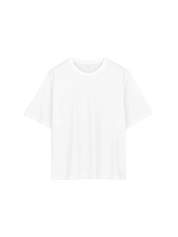 Skall Studio Andy Oversized Tee Weiß Frontansicht freigestellt