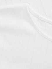 Anna Cap Sleeve Tee White