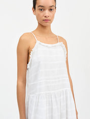 Fiore Strap Dress White