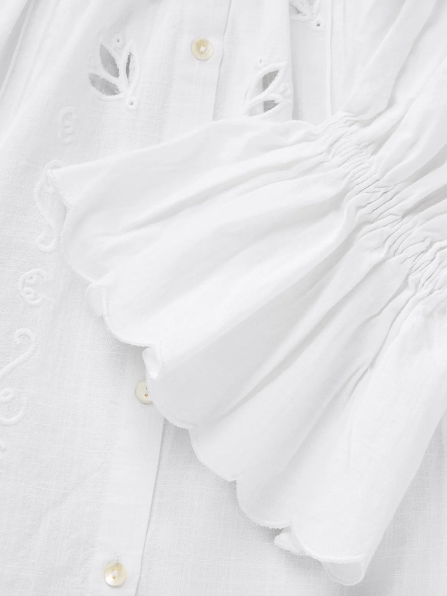 Fleurie Blouse Weiss