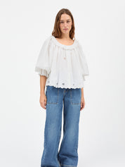 Fleurie Blouse Weiss