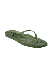 Tapered Green Flip Flops Green