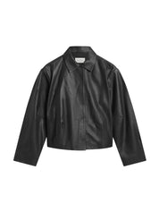 Cocoon Leather Jacket