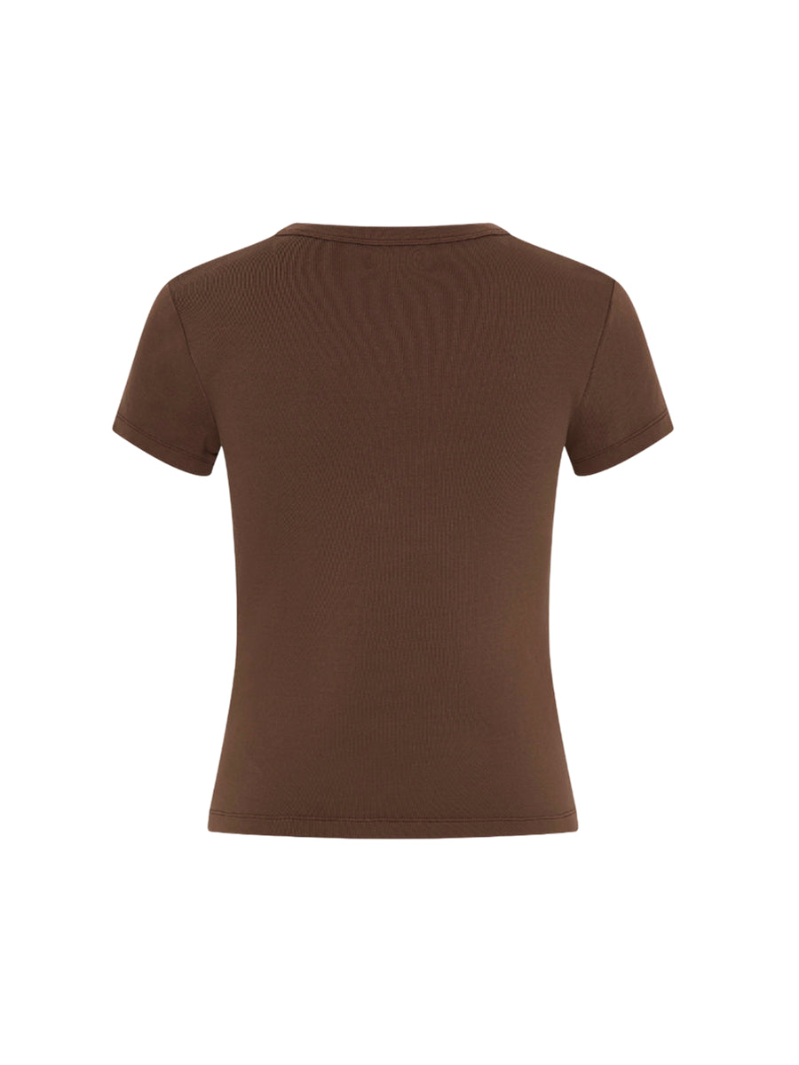 Organic Cotton Baby Tee Fudge