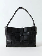 Woven Mini Tote Black