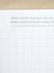 365 Days Notebook A6 Slim