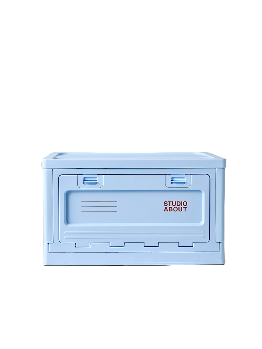Studio About Box Large Hellblau Frontansicht Freigestellt