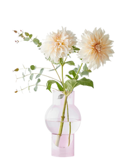 Studio About Bubble Tube Large Vase Rosa Frontansicht Freigestellt