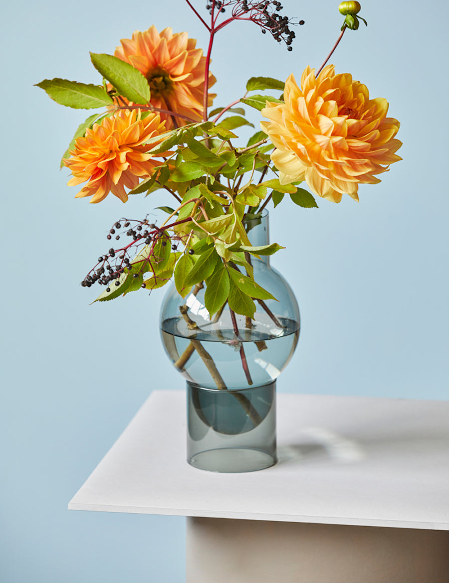 Studio About Bubble Tube Large Vase Grau Detailansicht