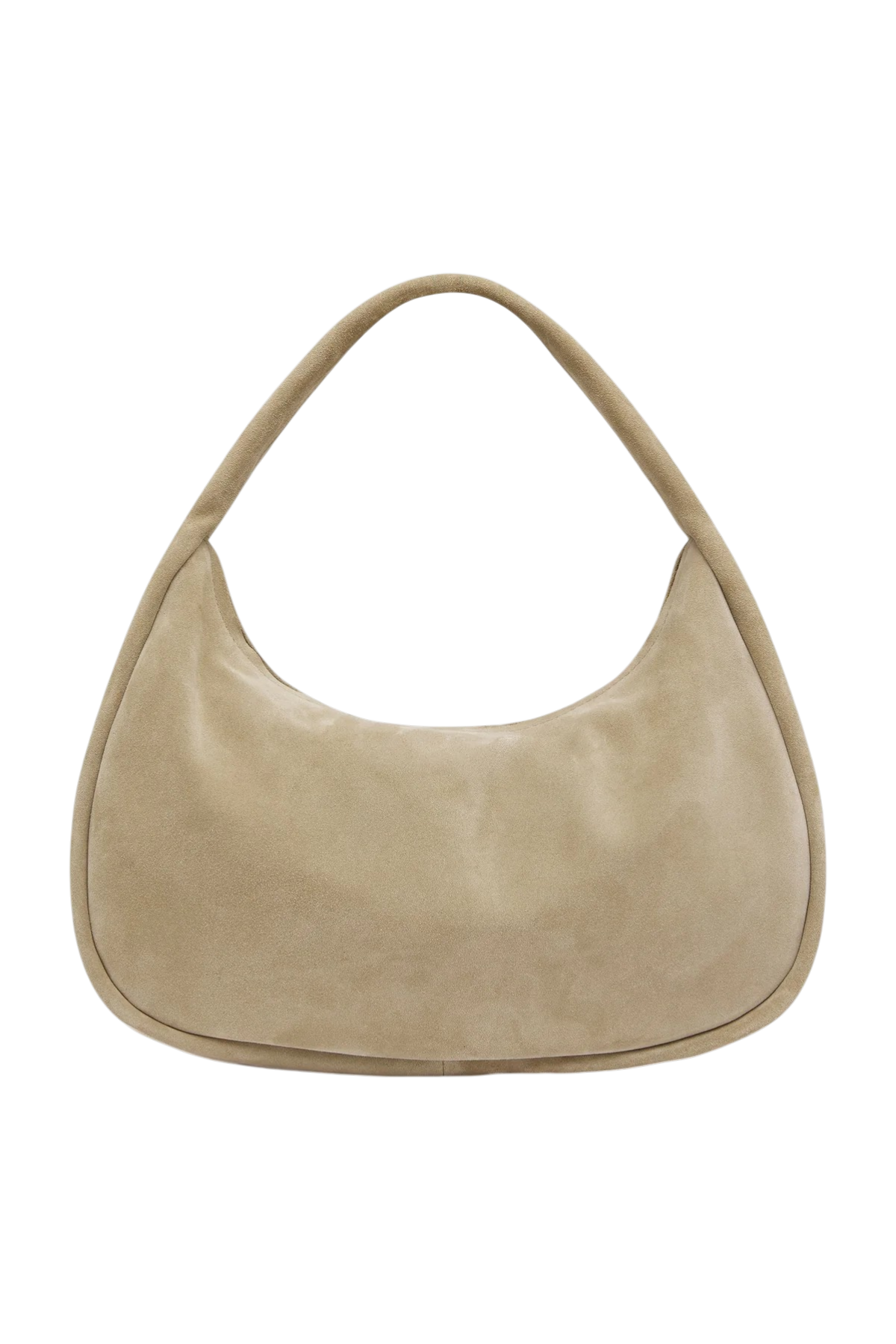 Suede Large Bon Bon Bag - Rock