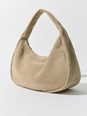 Suede Large Bon Bon Bag - Rock