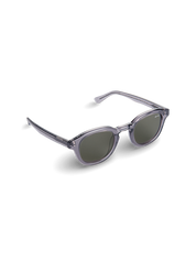 Sunglasses Suede Transparent Grey